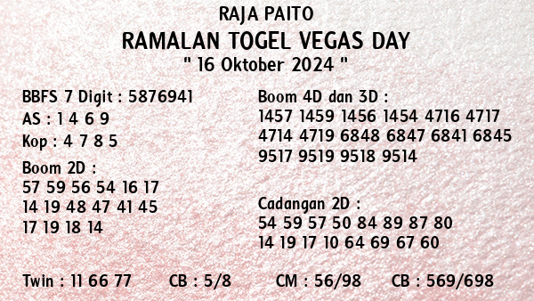 Prediksi Vegas Day